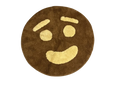 Cute smiley face welcome doormat for home and office entrance