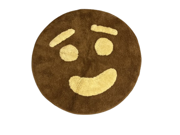 Cute smiley face welcome doormat for home and office entrance