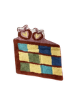 Cute Cake Shape Soft Doormat – Anti-Slip Washable Decorative Entrance Rug (24 × 26 Inches)