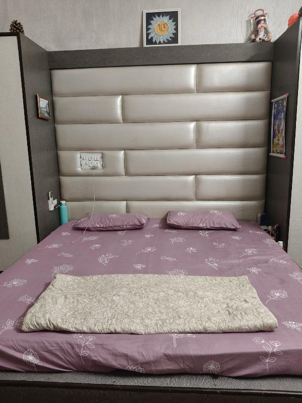 Premium King Size Elastic Fitted Bedsheet (72x78 Inches) with 2 Pillow Covers | Soft Glace Cotton | Perfect Fit No-Slip Bedsheet